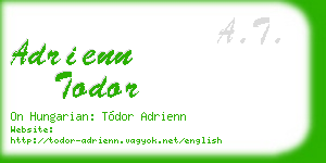 adrienn todor business card